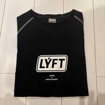 LYFT BOX LOGO BIG T-SHIRT - BLACK L 사이즈