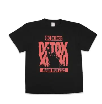 ONE OK ROCK 원오크 DETOX 디톡스 티셔츠 XL 사이즈 A