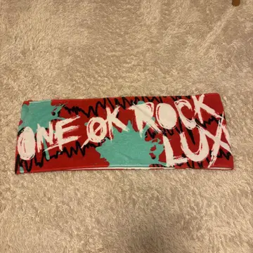 ONE OK ROCK LUXURY DISEASE 빨간색 타월