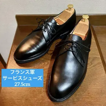 [거의 데드스탁] 프랑스군 서비스 슈즈 43 27.5cm 블랙