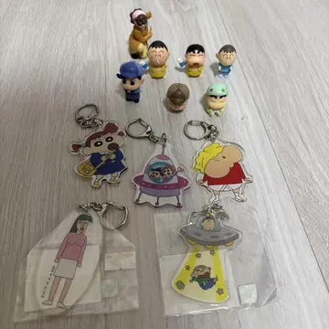 짱구는 못말려 굿즈 묶음 판매 키링 가챠가챠