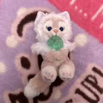 리나벨 화이트 윈터 타임 원더스 봉제 인형 스트랩