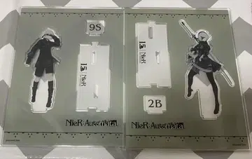 NieR: Automata 9S 2B 아크릴 스탠드 15주년 기념 전시회