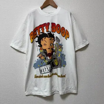 베티 티셔츠 XL 화이트 BETTY BOOP A630