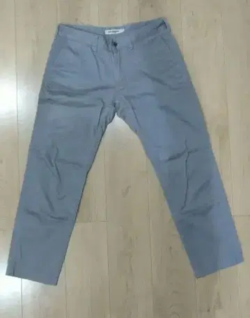 FOB FACTORY F0444 내로우 퓨전 트라우저