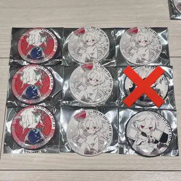 마후마후 캔 배지 9개