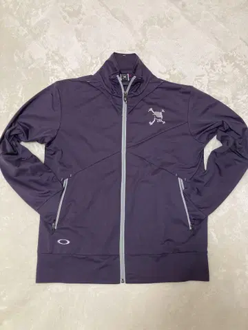미품 Oakley 오클리 퍼플 스컬 골프 재킷