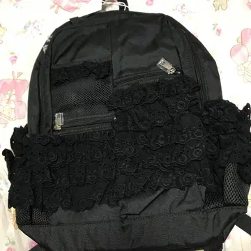 새상품 메리제니 스캘럽 레이스 백팩