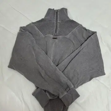 블론디 피그먼트 보디수트 그레이