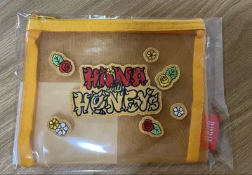 새 제품 미개봉 HANA 메쉬 파우치 팬미팅 선물 포함