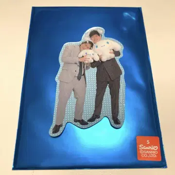 만게키 시나모롤 콜라보 트레이딩 스티커 더블히가시