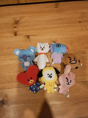 BT21 인형 7개 세트