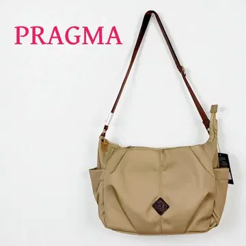 PRAGMA 숄더백 베이지 / 어깨에 걸치는가 여성용 /