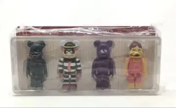 [ 미개봉품 ] BE@RBRICK 고질라 맥도날드 4개 세트