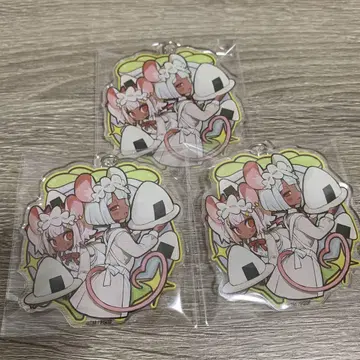 fgo 페스티벌 다이코쿠텐 블랙 아크릴 키링 3세트