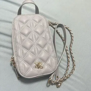 RANDA 퀼팅 멀티 숄더 백 블루