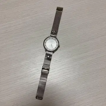 훌라 손목시계 작동 실버