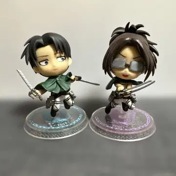 진격의 거인 1번 추첨 C상 미니 캐릭터 리바이 한지 피규어