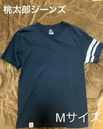 M 사이즈  도타로 진  티셔츠  블랙
