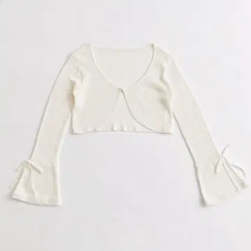 올리브 데 올리브 인플루언서 기획 소매 리본 보레로