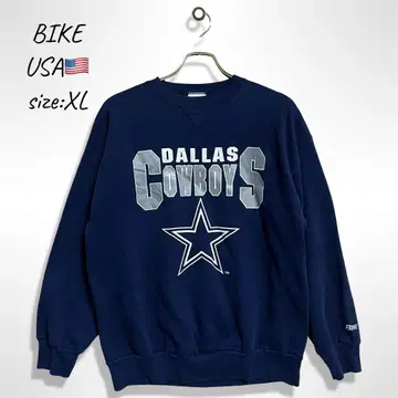 미국산 BIKE DALLAS COWBOYS 스웨터 XL 네이비