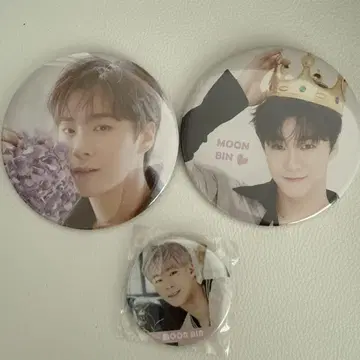 ASTRO 2020 펜팔 캔 배지 문빈 2개 세트