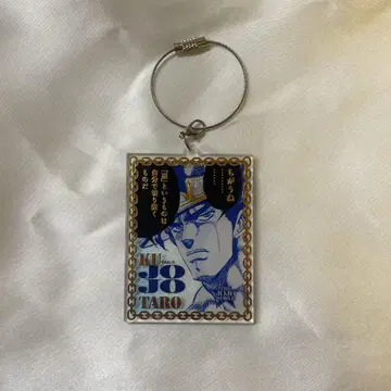 THE JOJO WORLD 와이어 키링 쿠죠 죠타로