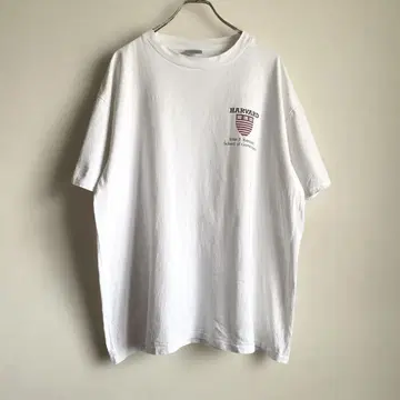 80s90s USA HARVARD 대학 칼리지 로고 티셔츠 ONEITA