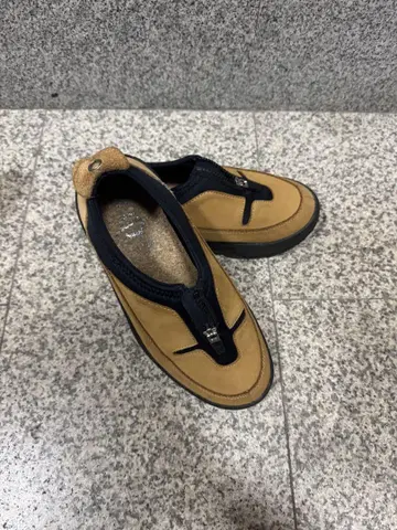 희귀 피지 모크 가든 II 26cm PG 레더 슈즈 슬리퍼