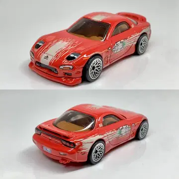 핫휠 마쓰다 RX-7 FD3S 와일드 스피드 도미니크 레드