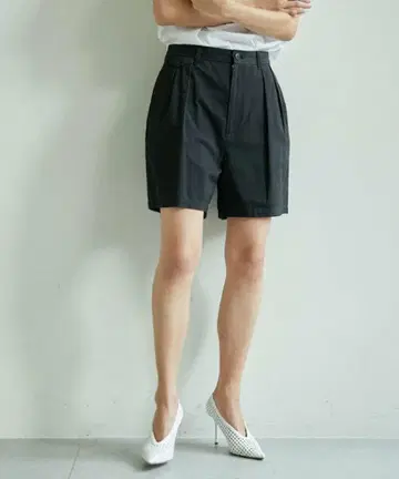 갈리야르다갈란테 코튼 트위 쇼트 팬츠 블랙
