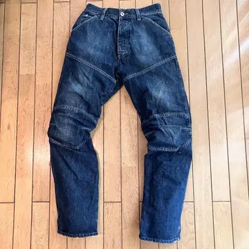G-STAR RAW 바이커 데님 청바지 3D 입체 재단 지스타로우