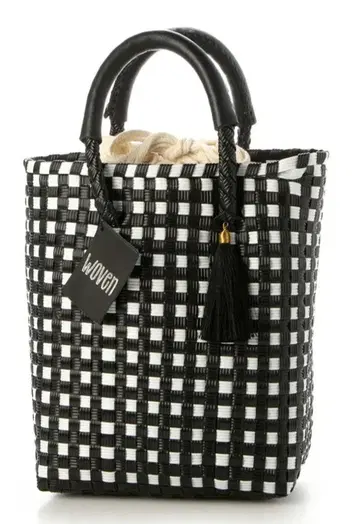 WOVEN 우븐 토트백 BLACK 메르카도 백