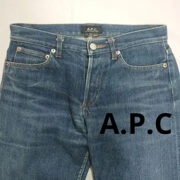 A.P.C 스트레이트 데님 아페쎄 HIP STER 초기