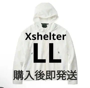워크맨 X 쉴터 더위 차단 후드티 화이트 LL
