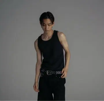 JentLouis 탱크톱 블랙 M 사이즈