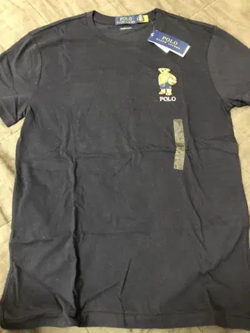 POLO Ralph Lauren 곰 자수 티셔츠 S 네이비