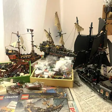 레고 대량 파이리츠 오브 캐리비안 LEGO 미니 피규어 레어 해적선