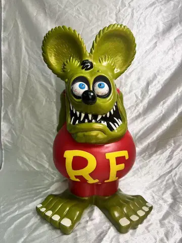 특대형 60cm Rat Fink 괴수풍 피규어