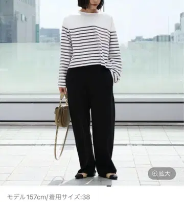 brill 뒷면 털 처리 스웨트 팬츠 블랙