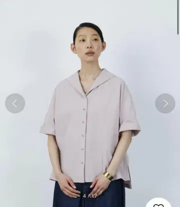 LOISIR 로와지르 어른의 세일러 카라 블라우스