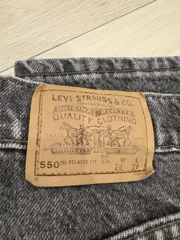 Levi's 리바이스 550 26인치