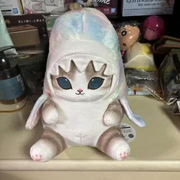 mofusand 파스텔 상어냥 BIG 봉제 인형