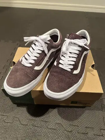Vans 퍼플 스웨이드 스니커즈