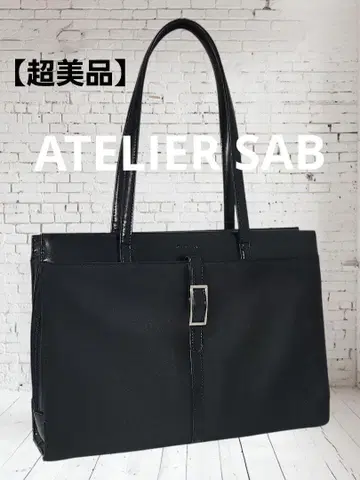 ATELIER SAB 리크루트 비즈니스 가방 블랙