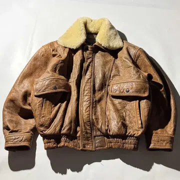 90s G-1 leather flight blouson jacket