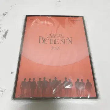 SEVENTEEN BE THE SUN JAPAN DVD