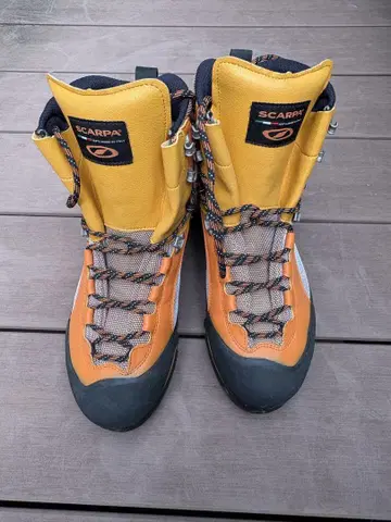SCARPA 등산화 42.5 EU CHAMOZ 오렌지