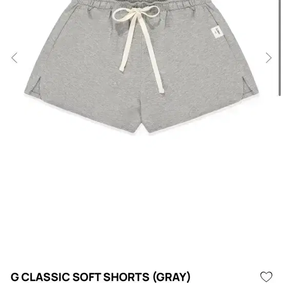 ★2024FW新作★glowny★G CLASSIC COTTON TWILL SHORTS G CLASSIC COTTON TWILL SHORTS (BLACK) - GLOWNY