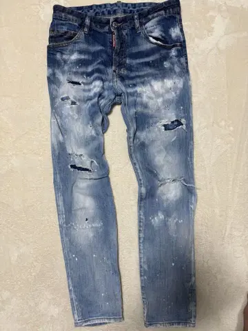 DSQUARED2 데미지 데님 팬츠 46